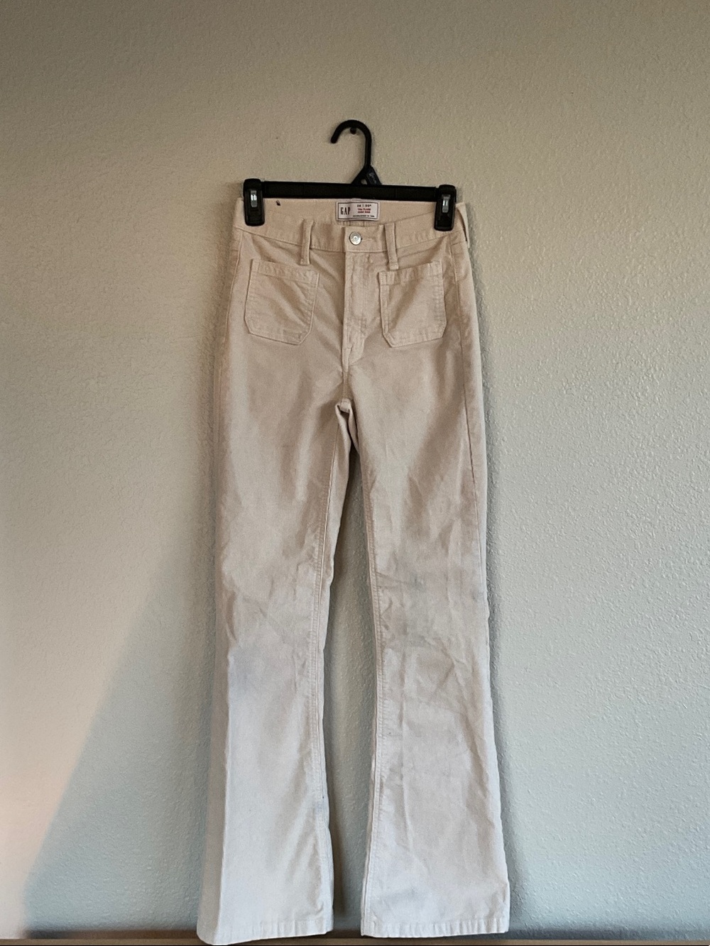 GAP corduroy flares khaki